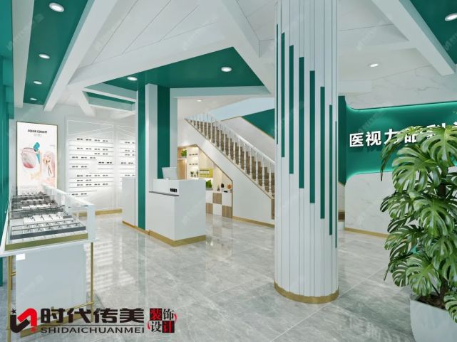 将天花板做成不同层次的造型,灯光效果更加丰富,增设一层环形灯条