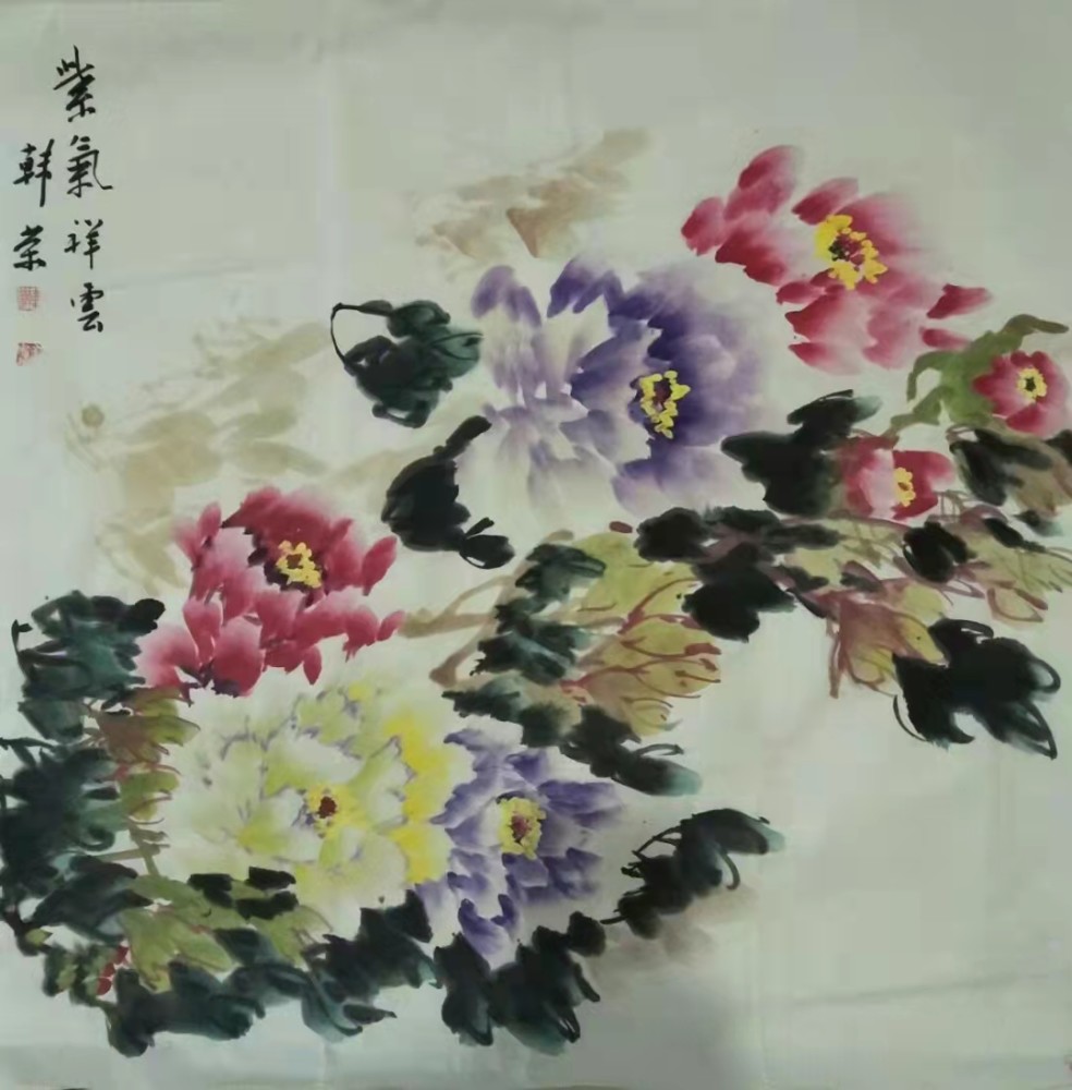 定西市著名画家韩荣国画作品欣赏