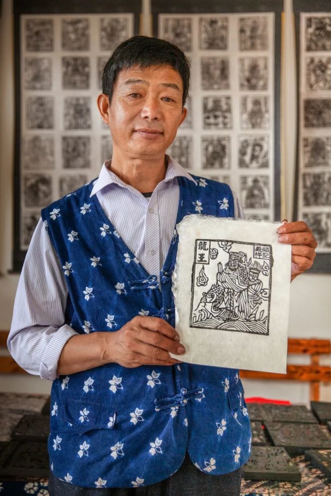 大理风物甲马古老而神秘的木刻版画艺术