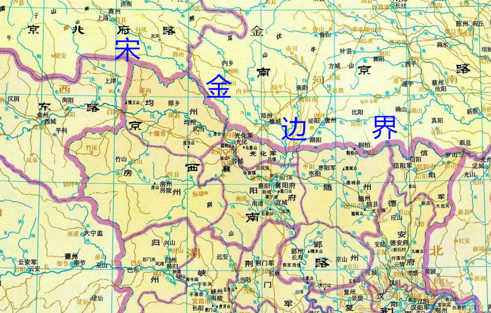 历史上长期处于同一行政区之内的襄阳与南阳为什么会分属两省