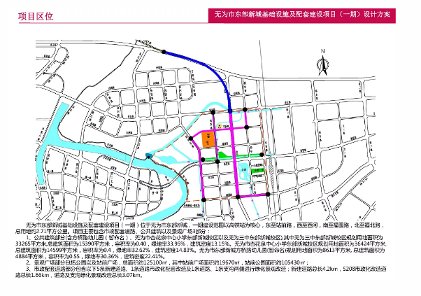 无为东部新城一期开工新建3所学校5条道路