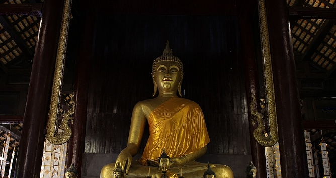 泰国佛教寺庙瓦潘淘
