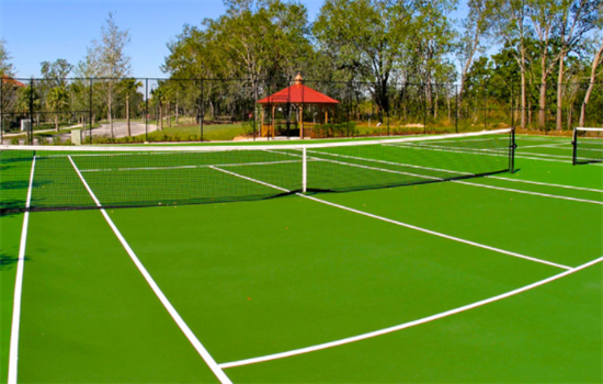 塑胶网球场施工必知事项盘点,高品质的基础保障