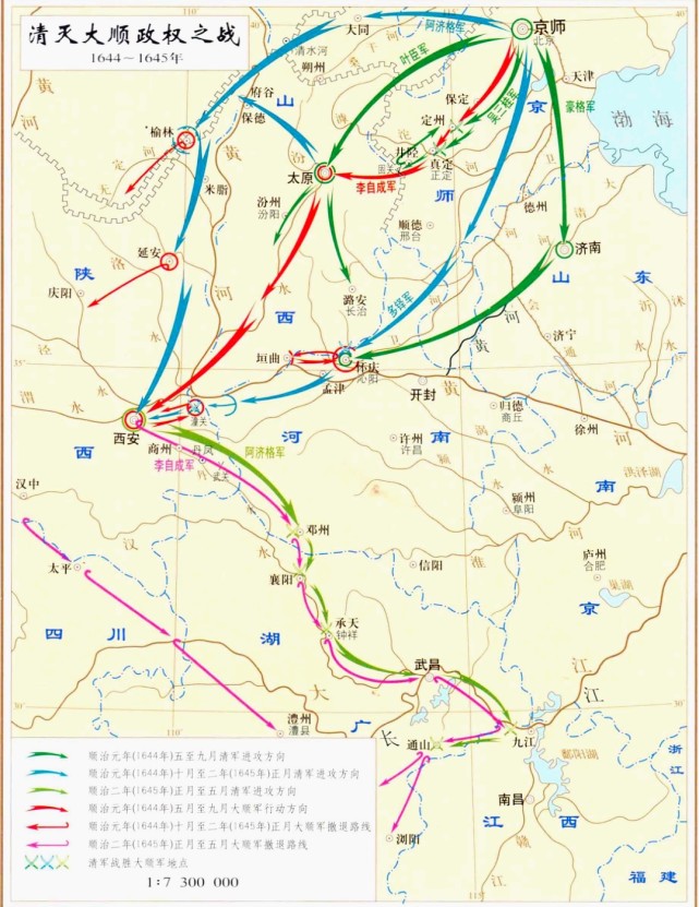 这是一场实力悬殊战斗,李自成农民军虽有一定战斗力,但是军队战术