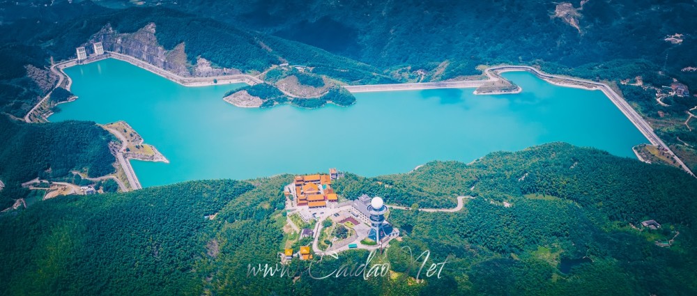 黑麋峰蓄能水库全景