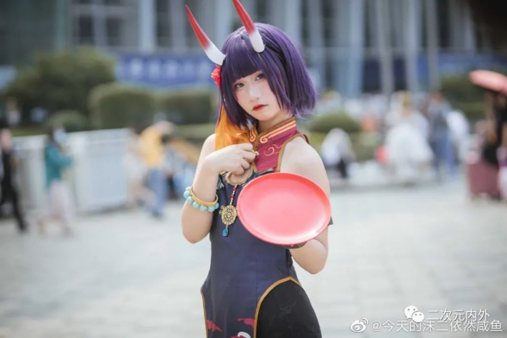 cos场照～《fgo》酒吞童子 旗袍