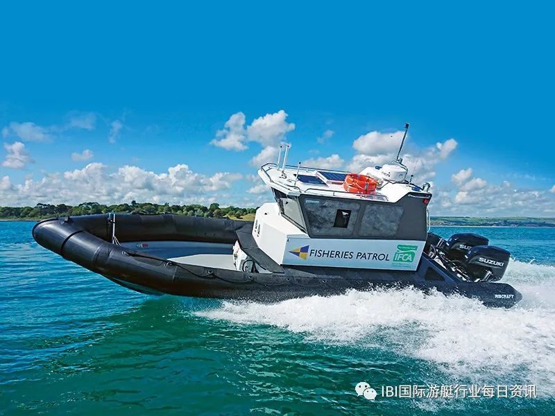 多图!全球第一艘油电混合动力充气艇问世
