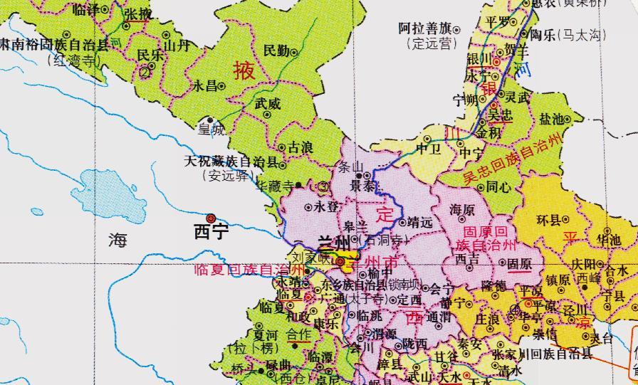 甘肃省的区划调整全国23个省之一为何有12个地级市