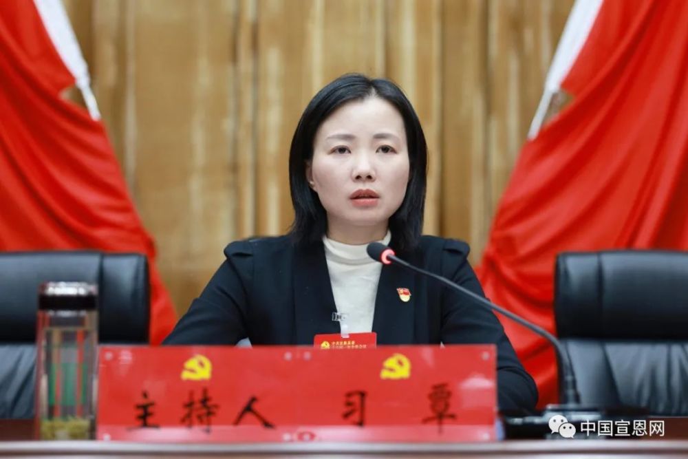 宣恩新一届县委领导班子产生习覃当选县委书记