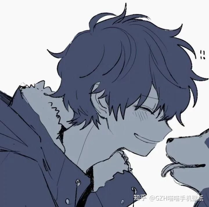 动漫男头心存感激所遇既温柔