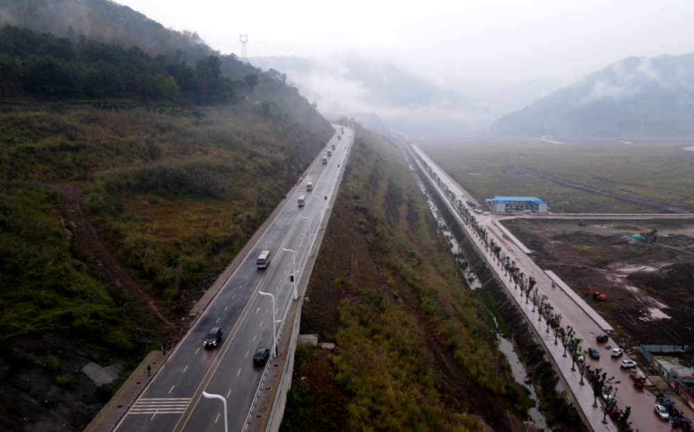 云阳县城市外环大道正式建成通车