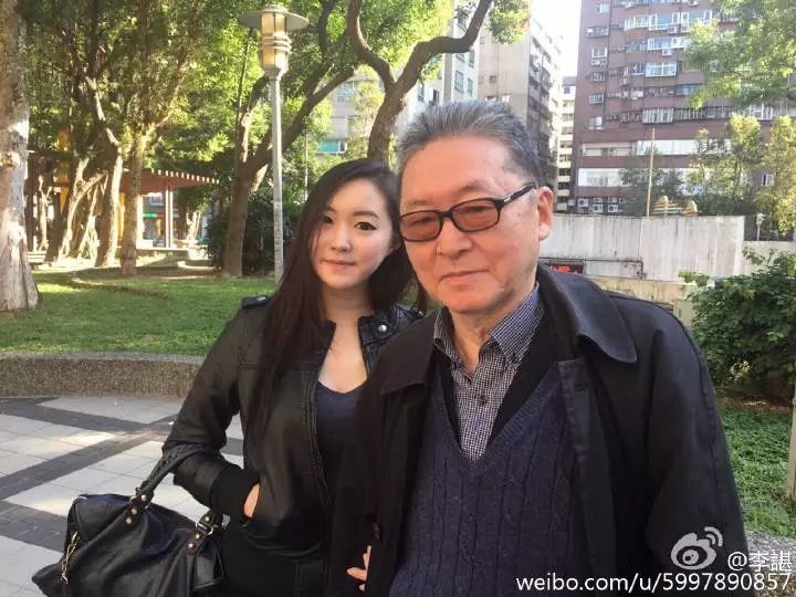 李敖与最后一任夫人王小屯两人相差33岁生育了一儿一女