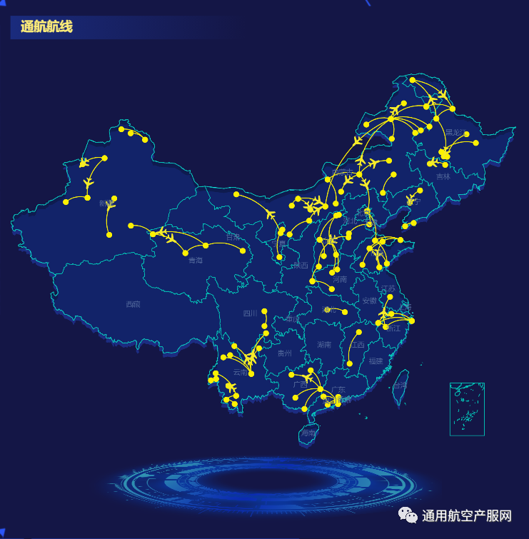 全国通用机场359座, 超过运输机场49%