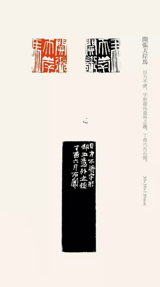 当代鬼才石开篆刻书法作品欣赏