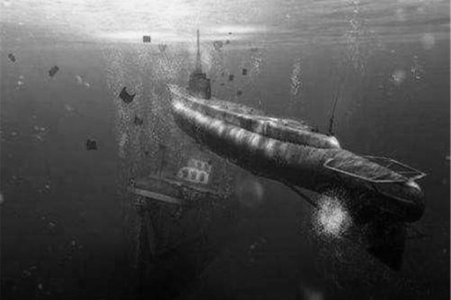 震惊世界的首次核潜艇海难:美国"长尾鲨"号成碎片沉向