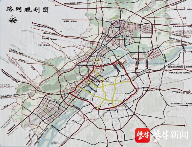 看未来——2035年南京规划27条过江通道根据《长江干线过江通道布局