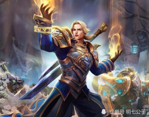 对比《魔兽世界》中,最完美的两位王子,安度因的经历
