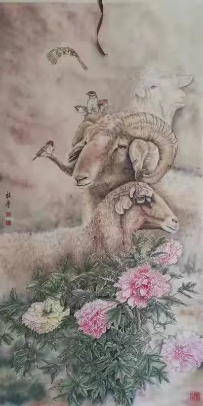 作品赏析杨桂峰,男,1974年12月生日,河北沧州人,现任中国田园书画家