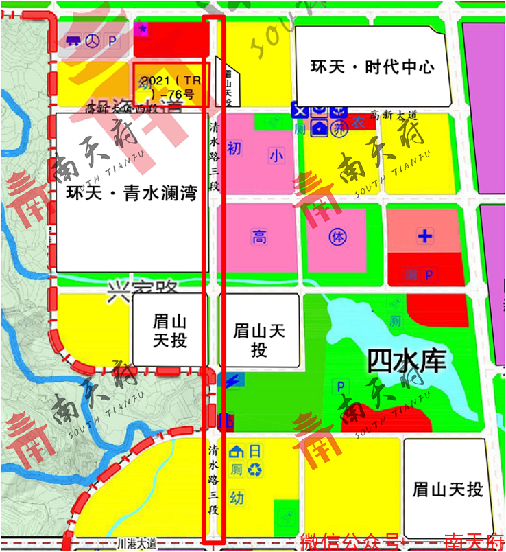 视高街道清水路三段已开工建设