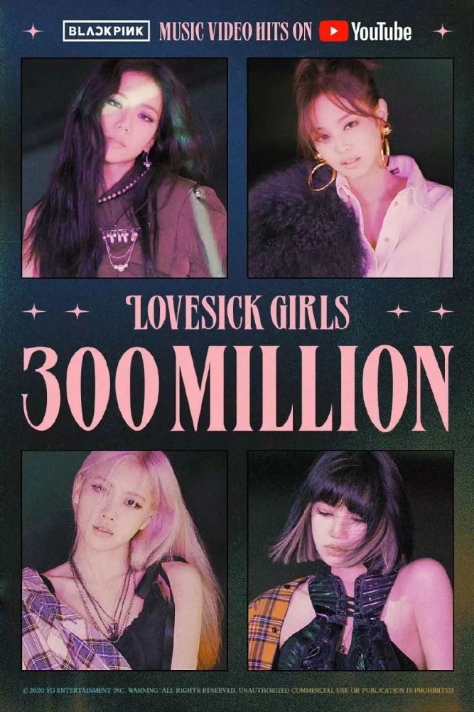 blackpinklovesickgirls500m海报图