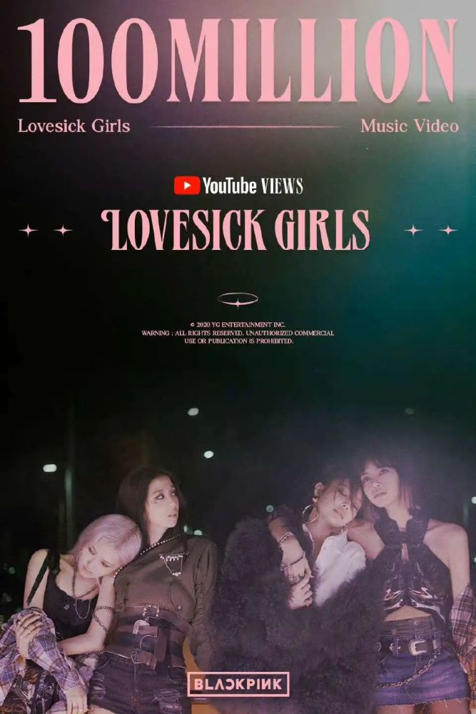 blackpinklovesickgirls500m海报图