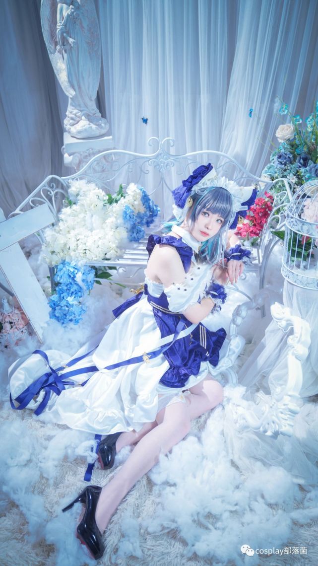 cos碧蓝航线女仆柴郡cos正片绒球