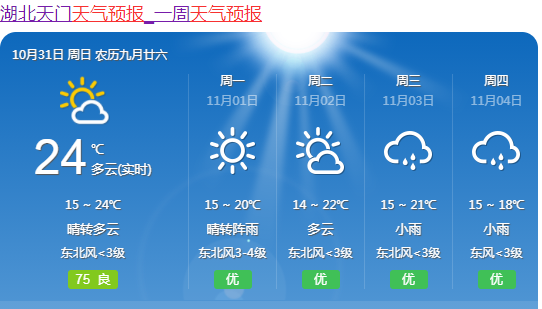 降温降雨天门下周天气大反转