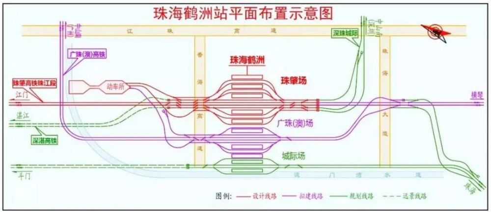 重磅斗门高铁站来了现正施工招标站点分布在这