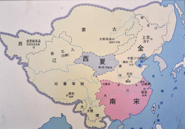 北宋时期的辽国和金国对应到如今的版图中是在什么位置