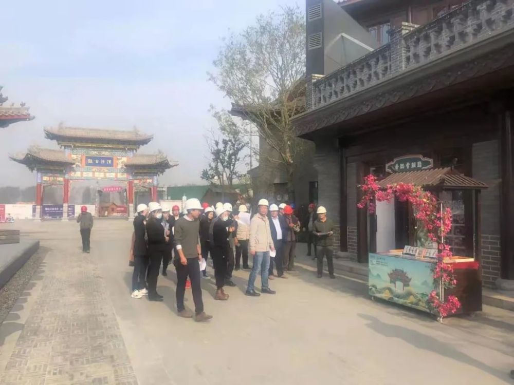 漯湾古镇第一批商铺交验房,工程进度喜人!