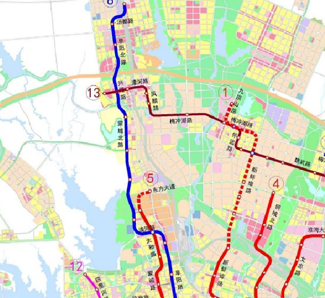 合肥轨道交通地铁1号到8号线及s1最新最全线路站点全曝光合肥买房跟着