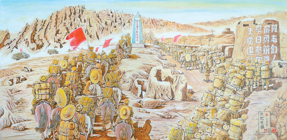 文化润疆以烙为画记录历史