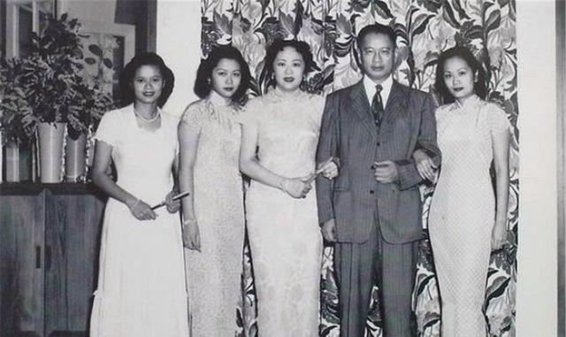 的三个女儿在成就上虽然没有一代宋氏姐妹那么高,但生活的都非常幸福