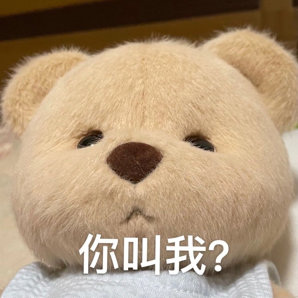 teddytales莉娜熊呆萌搞怪表情包