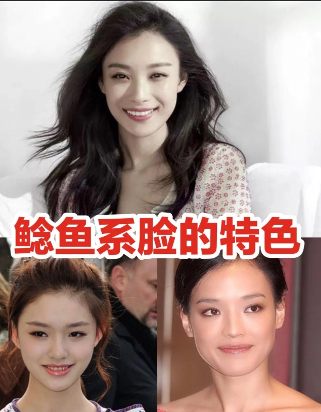 那什么是鲶鱼系长相?简单可以归结为:眼距宽,嘴唇厚,眼睛长,下巴方.