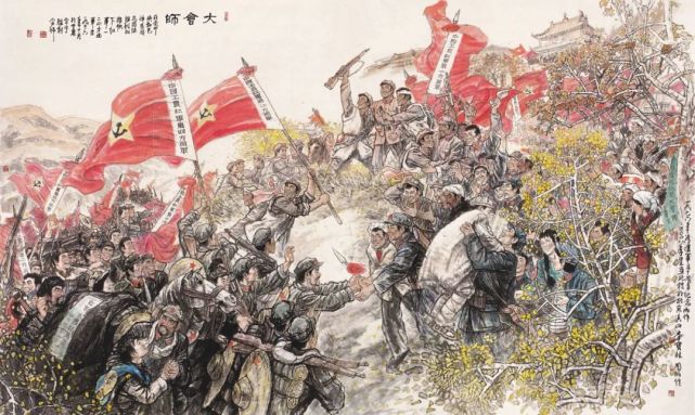 长征长征长征长征四渡赤水娄山关在井冈山上秋收起义红色记忆-马灯