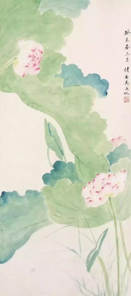 吴湖帆:他把荷花画成了唐美人