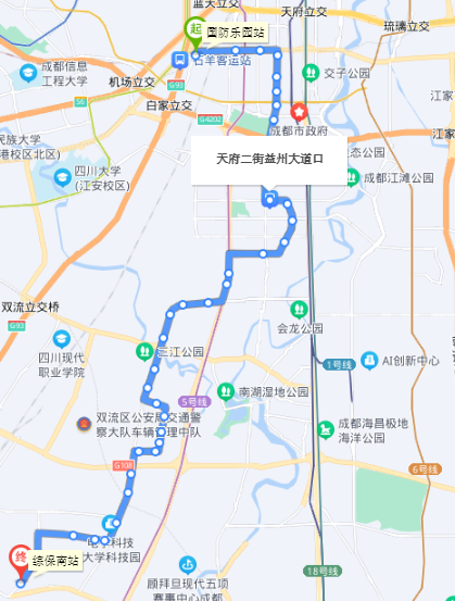 829路公交线路(国防乐园站