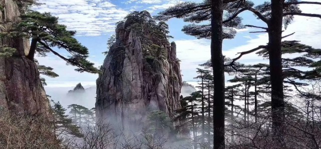 黄山仙境,美景如画