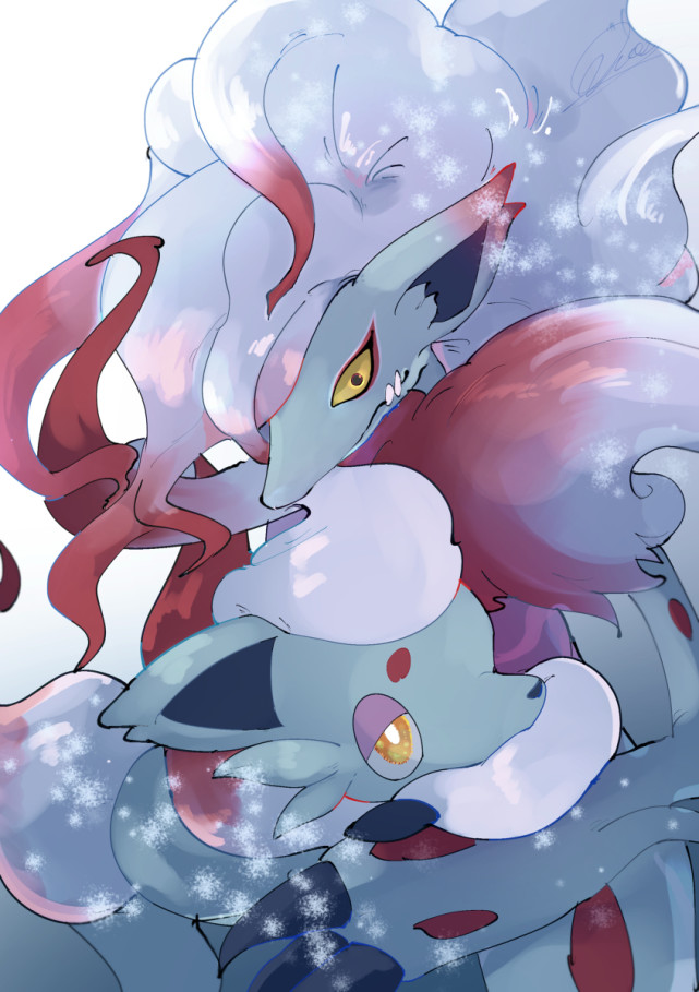 宝可梦:神秘不失威武的索罗亚克洗翠形态登场,福瑞控