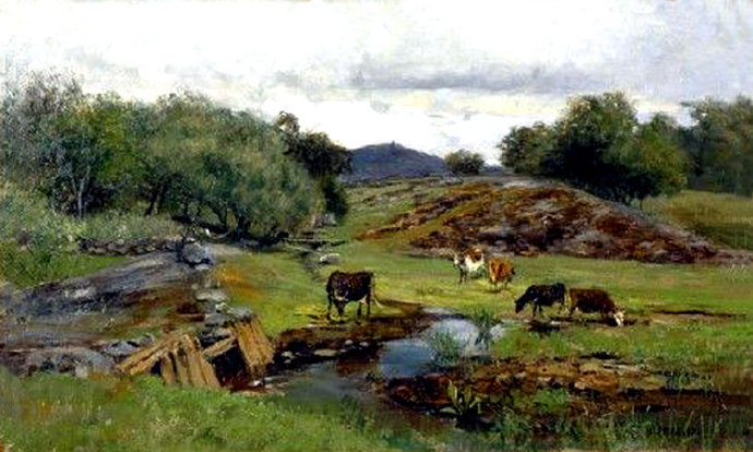 瑞典olofhermelin的田园风景画