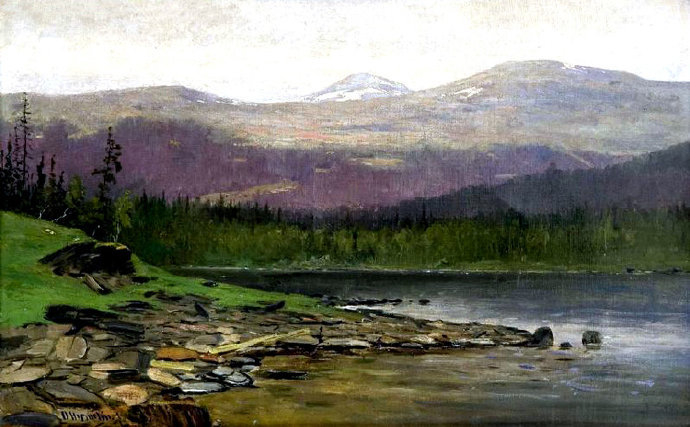 瑞典olofhermelin的田园风景画