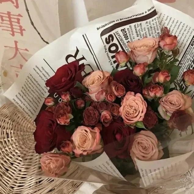 背景图ins风鲜花花卉背景图