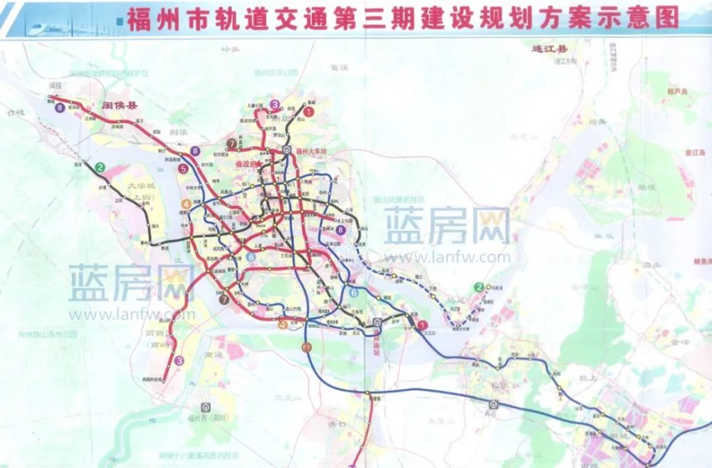 福州地铁官方最新通报事关福州地铁第三轮规划建设