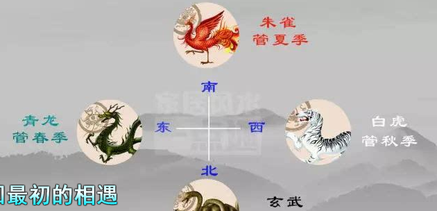 "左青龙右白虎,前朱雀后玄武"有何意?位于中间的又是什么?