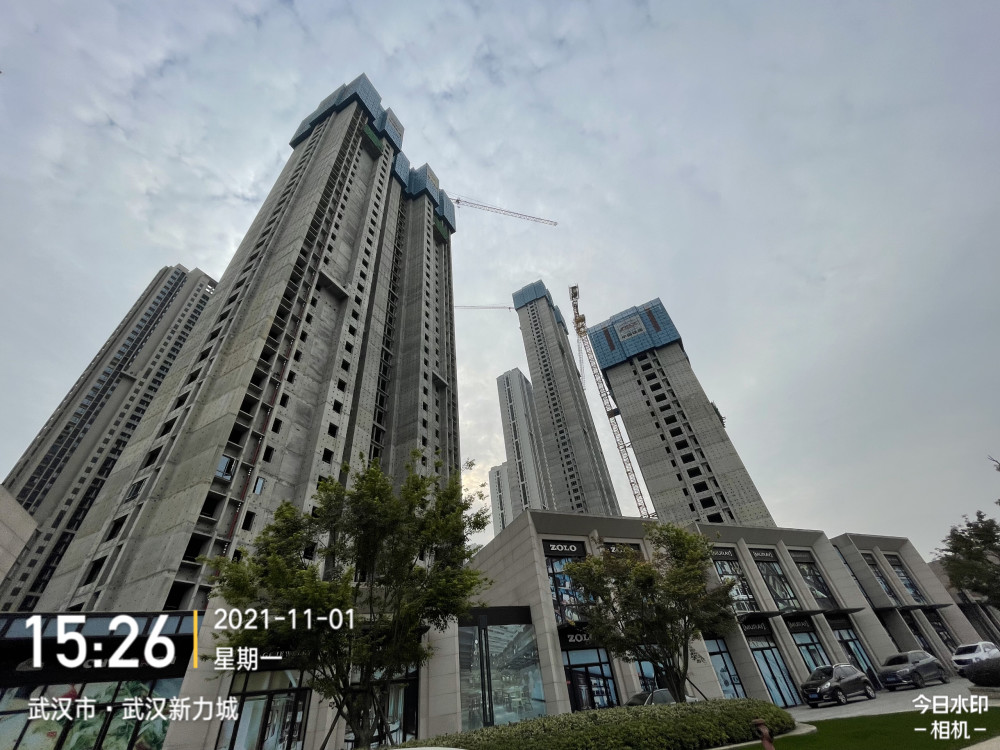 实探武汉新力城施工保年底交房但整体节奏偏慢