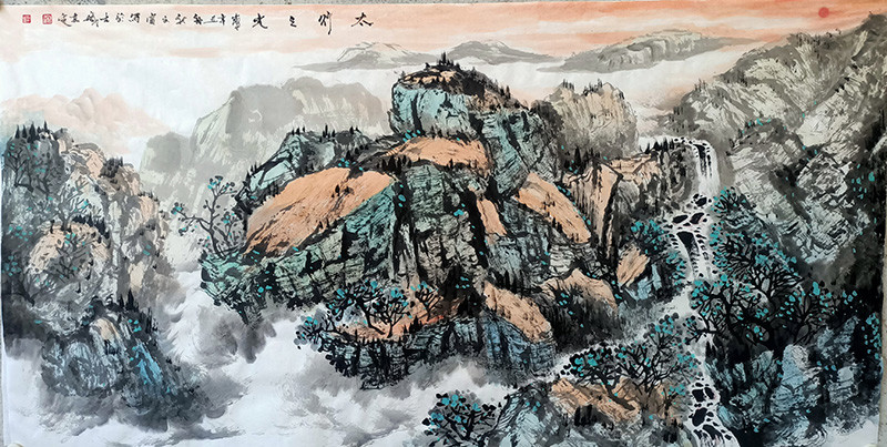 胸有丘壑天地宽—画家刘文富作品鉴赏