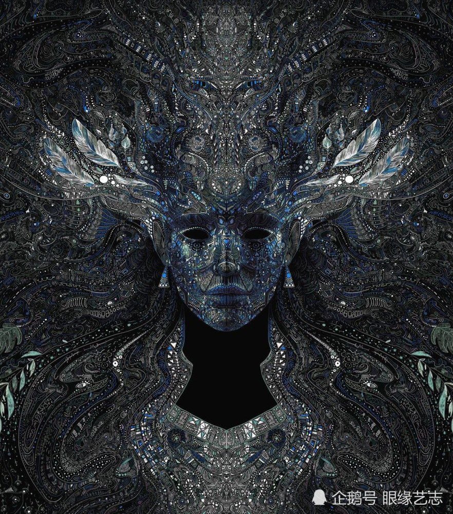 昴宿星人,天狼星人,大角星人,数字艺术幻彩之下的外星