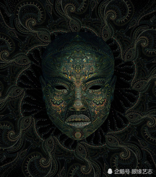 昴宿星人,天狼星人,大角星人,数字艺术幻彩之下的外星