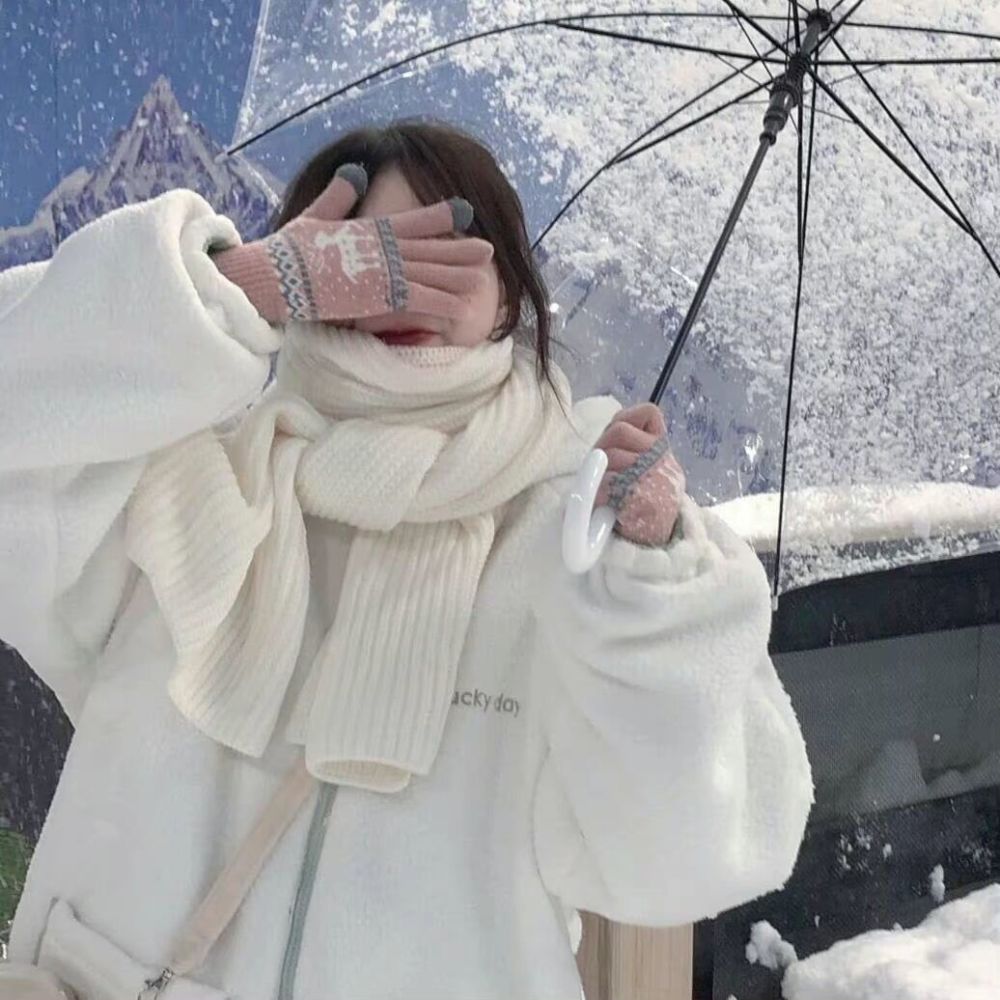 冬季女头|听风无忧 落雪长眠